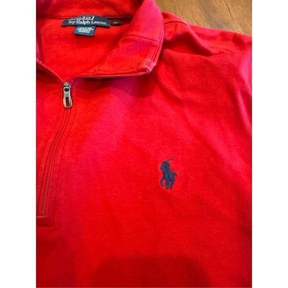 Men’s Polo Ralph Lauren men’s quarter zip sweatshirt, size medium - Picture 2 of 4